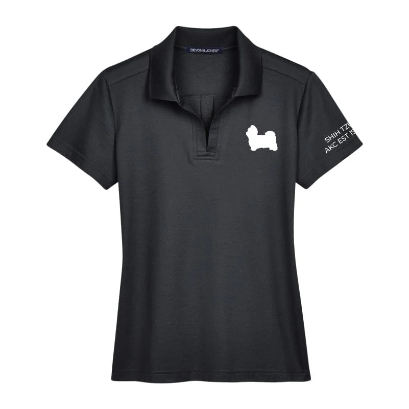 Shih Tzu  Embroidered AKC Women's Polo - Image 4