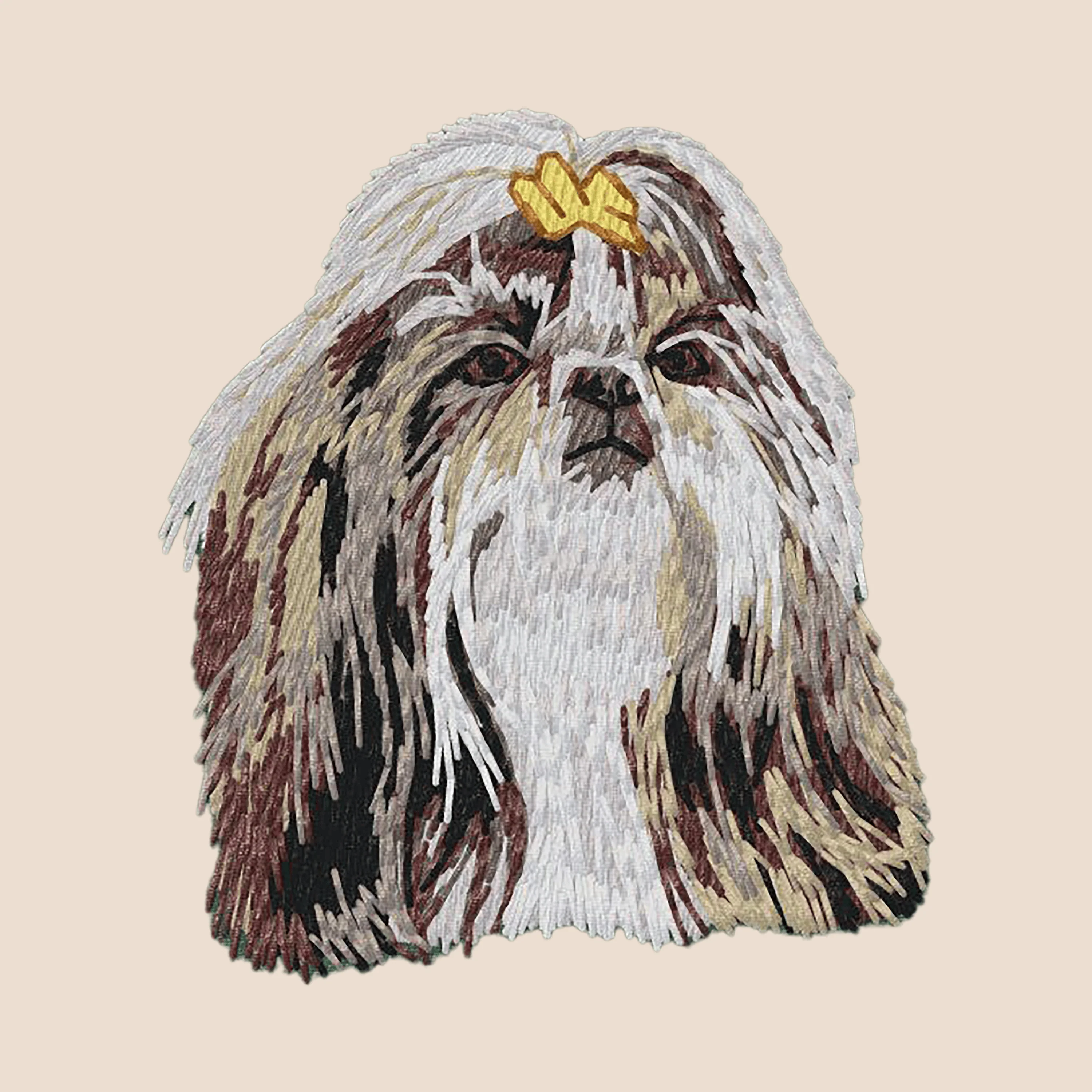 Shih Tzu Embroidered Tote - Image 4