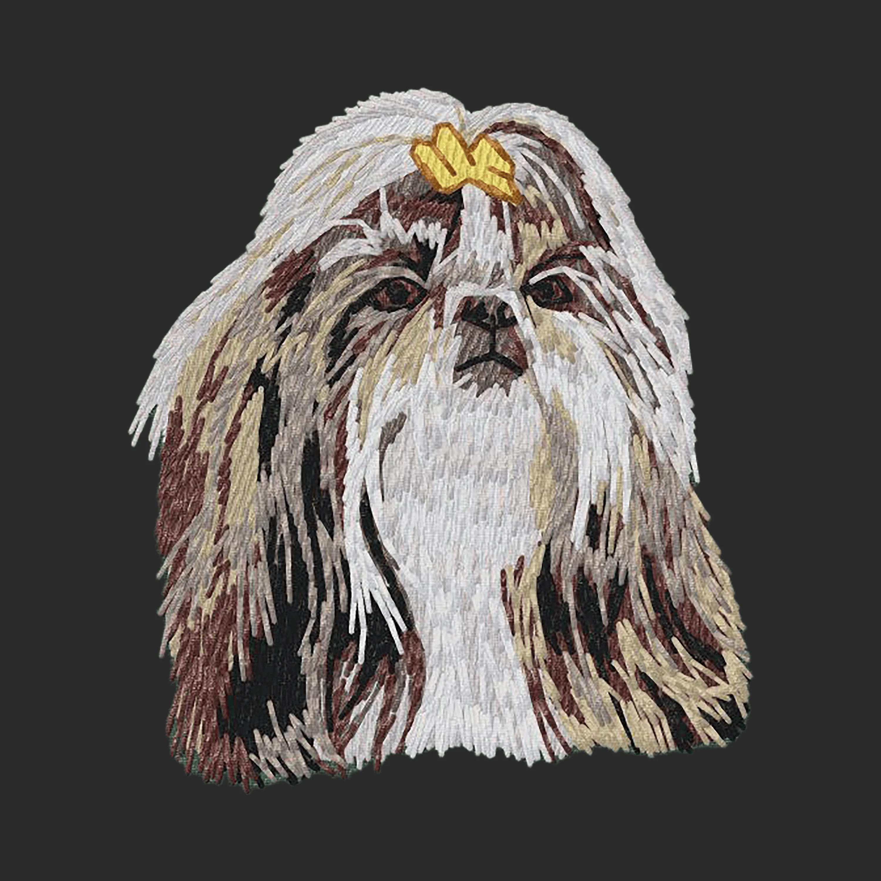 Shih Tzu Embroidered Wearable Blanket - Image 2