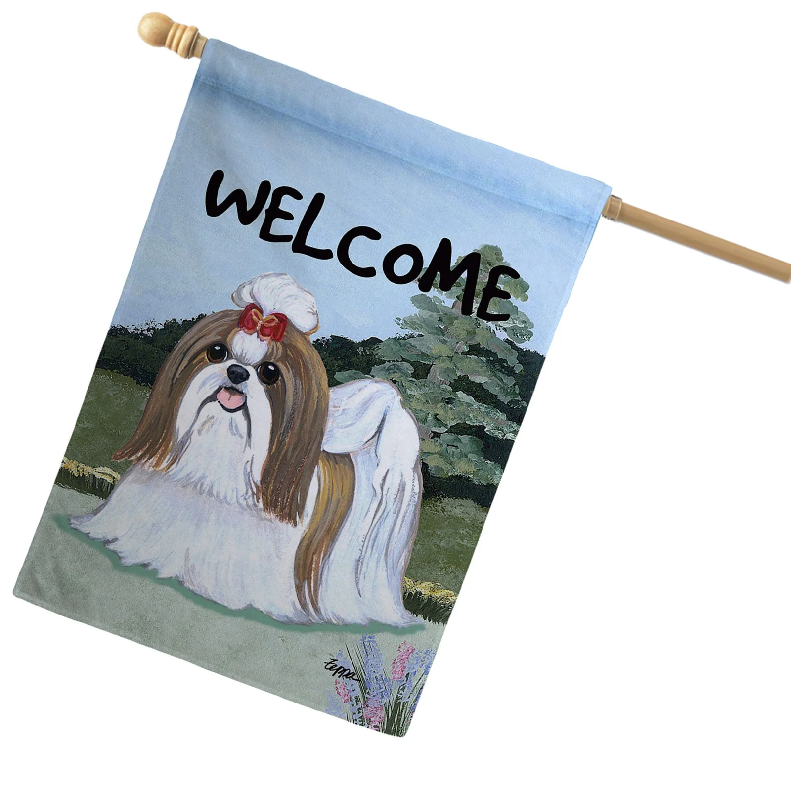 Shih Tzu House Flag - Image 2