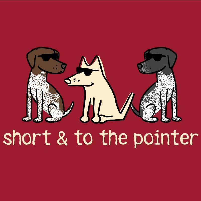 Short and to the Pointer - Canvas Tote - Image 2
