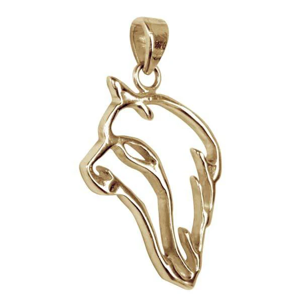 Silky Terrier  14K Gold Cut Out Pendant - Image 2