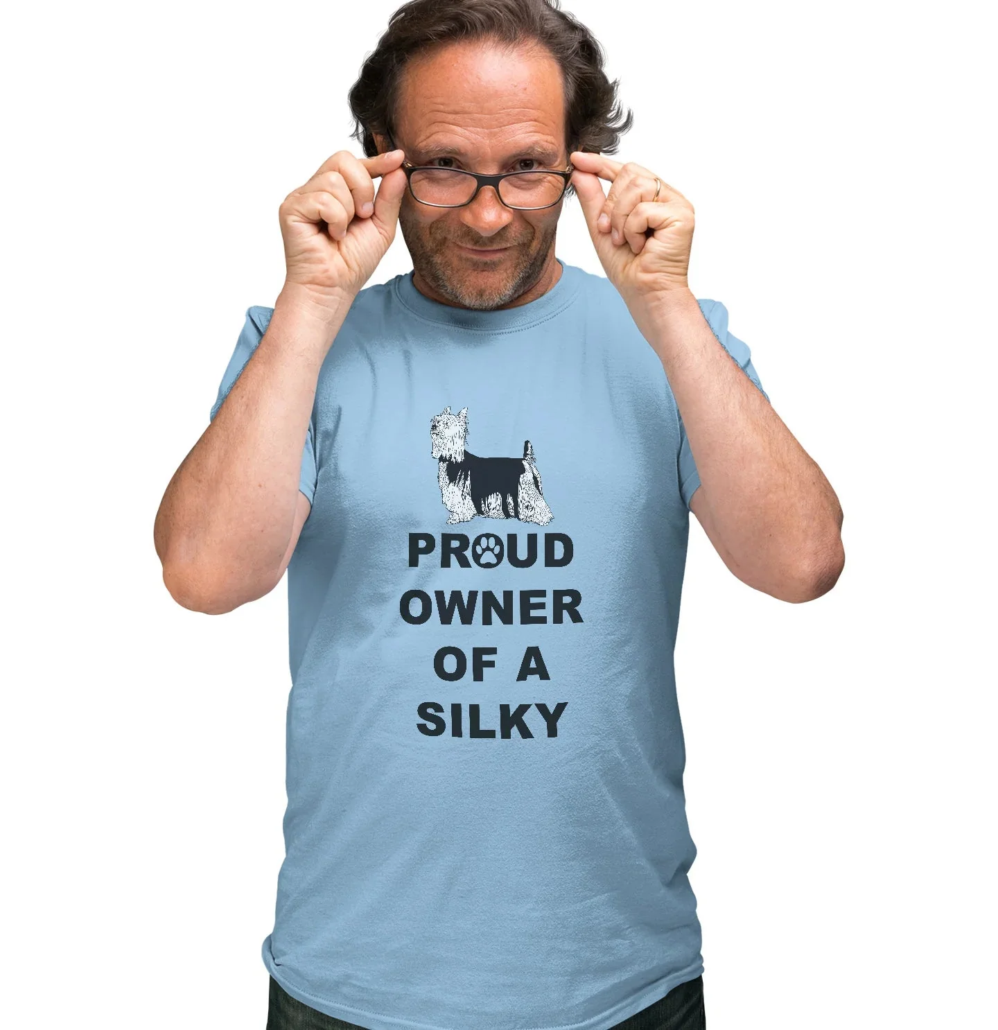 Silky Terrier Proud Owner - Adult Unisex T-Shirt
