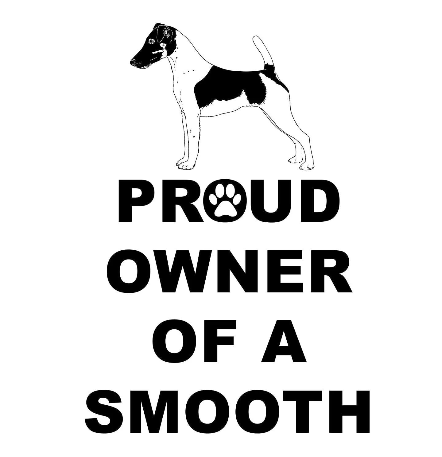 Smooth Fox Terrier Proud Owner - Women's V-Neck T-Shirt - Image 2