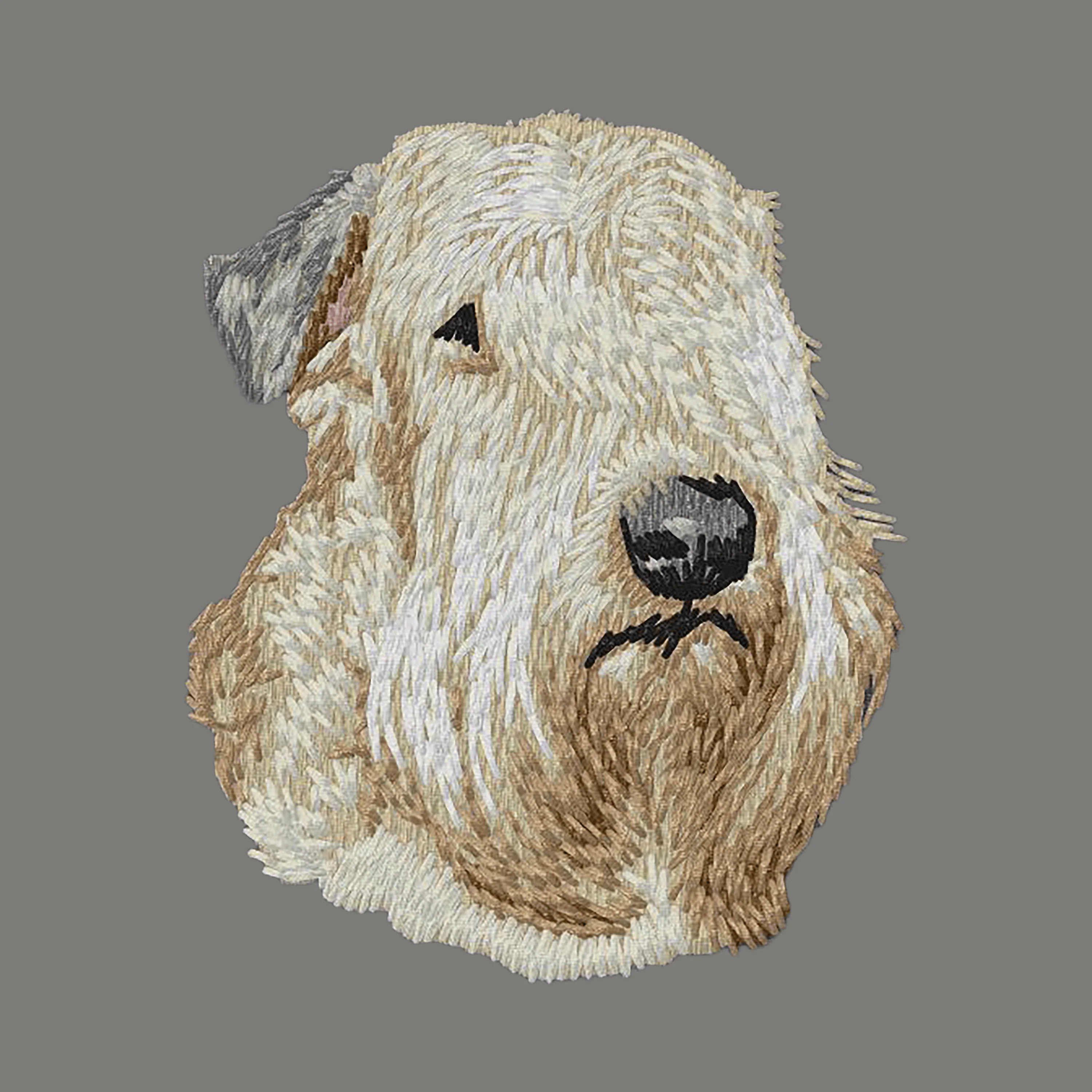 Soft Coated Wheaten Terrier Embroidered Wearable Blanket - Image 6