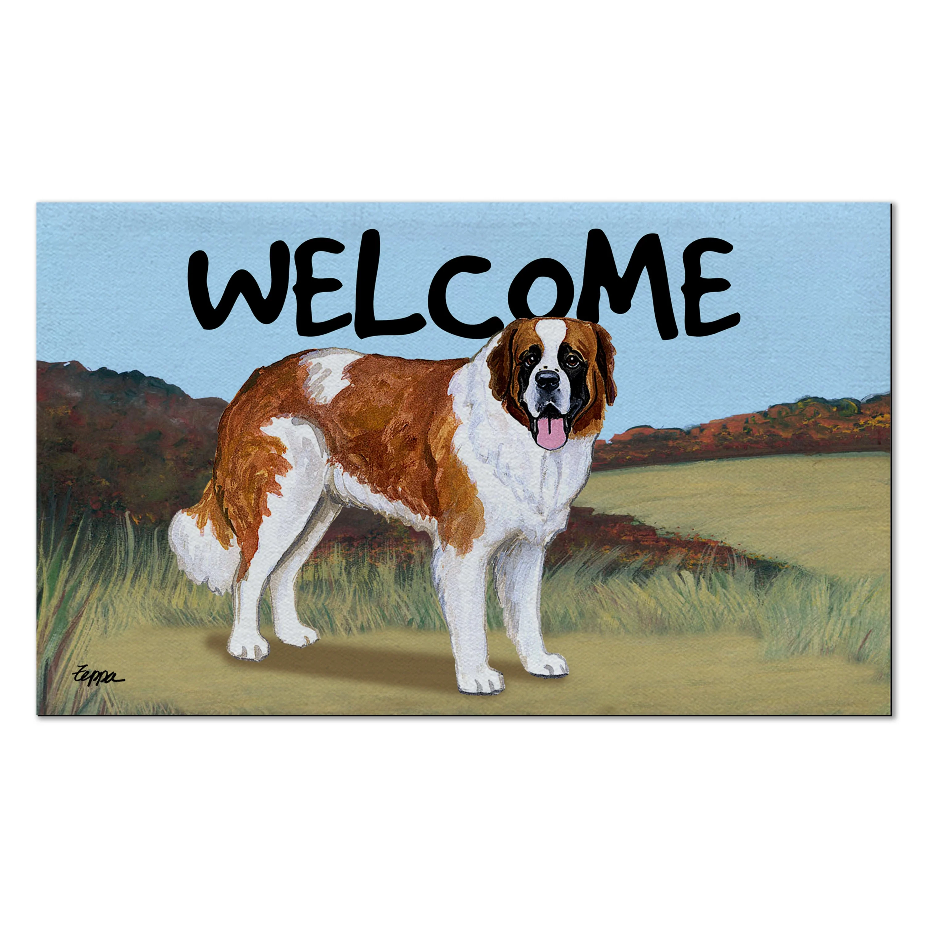 Saint Bernard Welcome Mat - Image 5