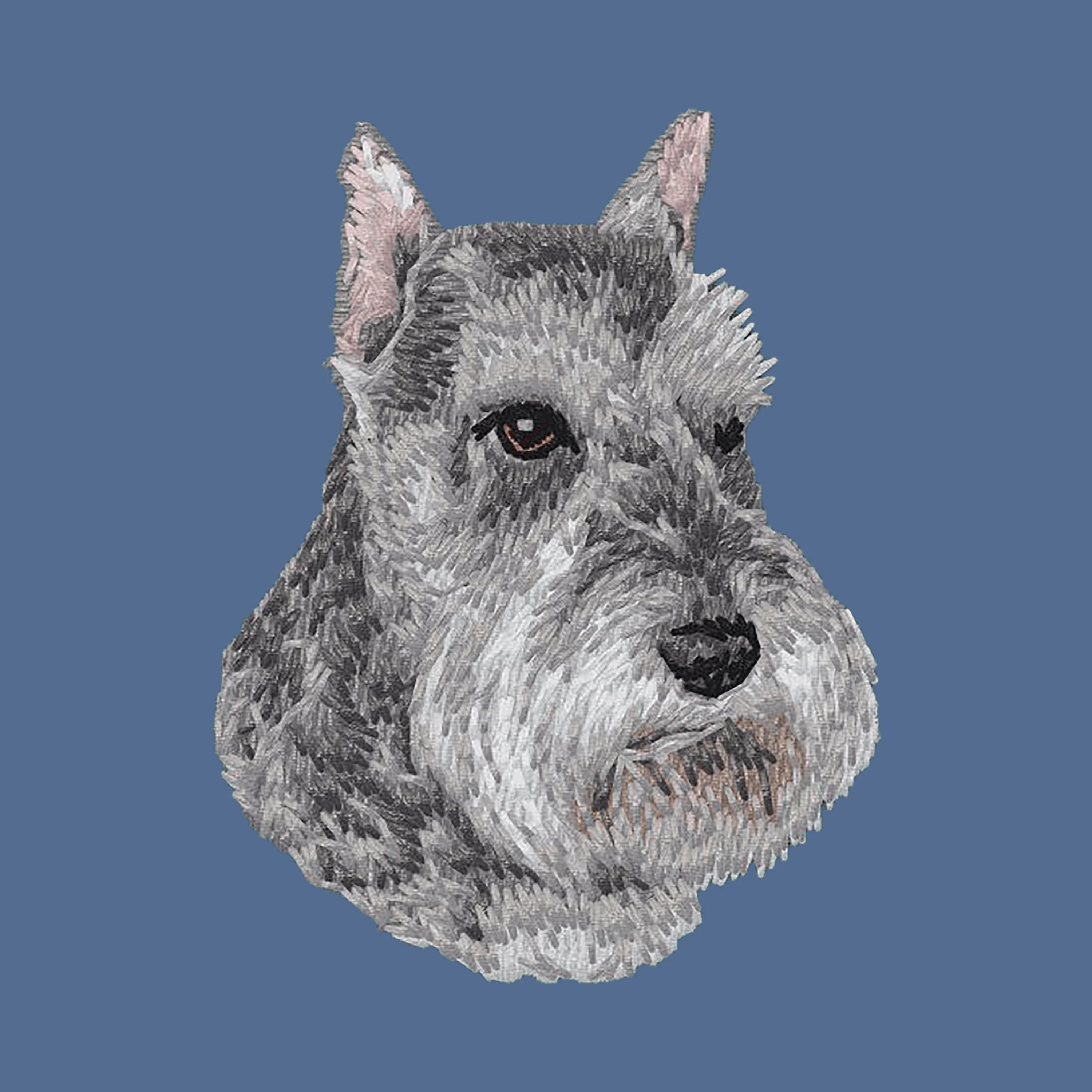 Schnauzer Embroidered Baseball Cap - Image 2