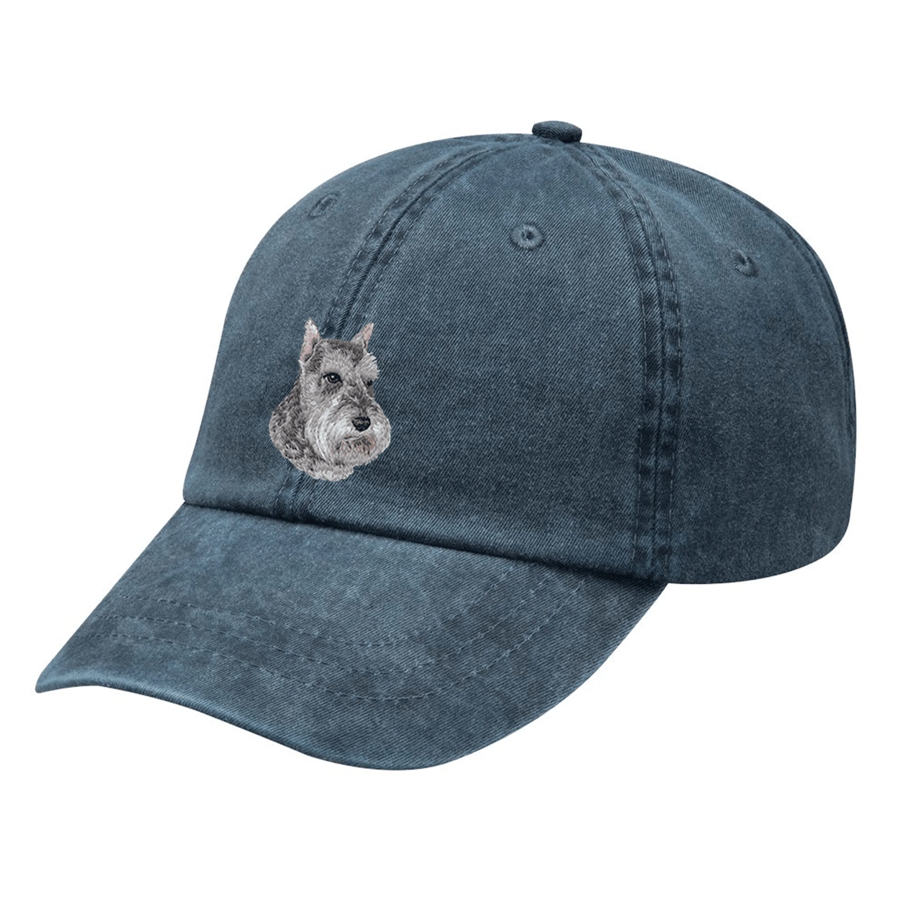 Schnauzer Embroidered Baseball Cap - Image 5