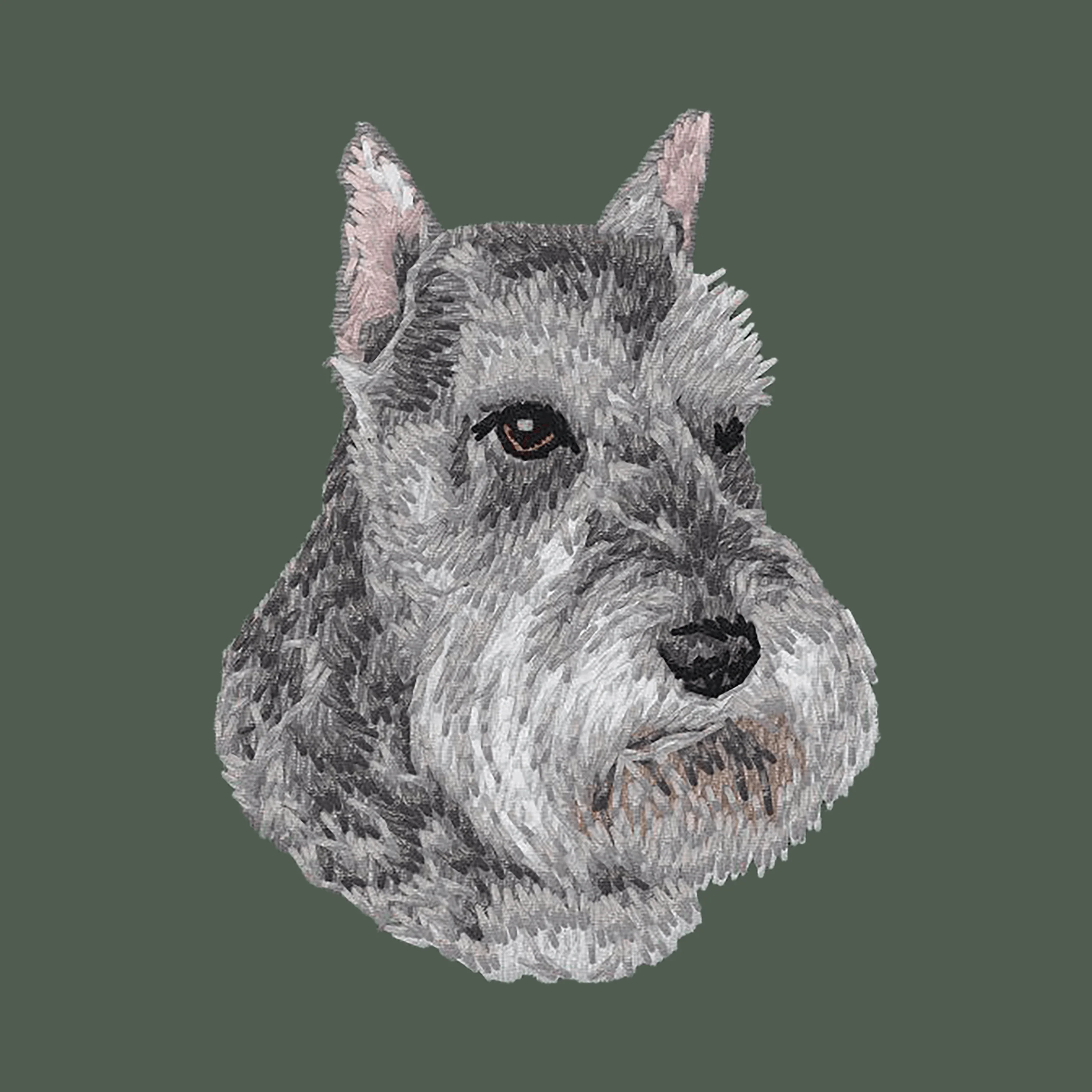 Schnauzer Embroidered Baseball Cap - Image 8
