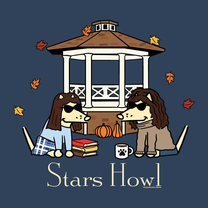 Stars Howl - Ladies T-Shirt V-Neck - Image 2