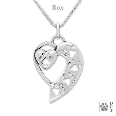 Sterling Silver Can You Feel The Love Pendant - Image 2