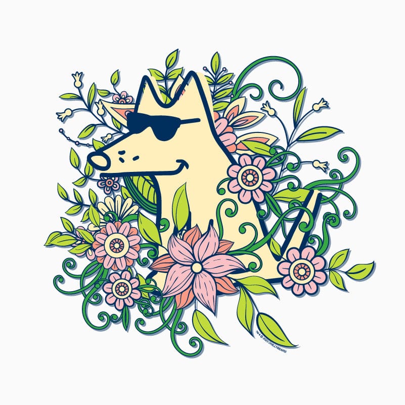 Stop And Smell The Flowers - Ladies Long-Sleeve T-Shirt - Image 2