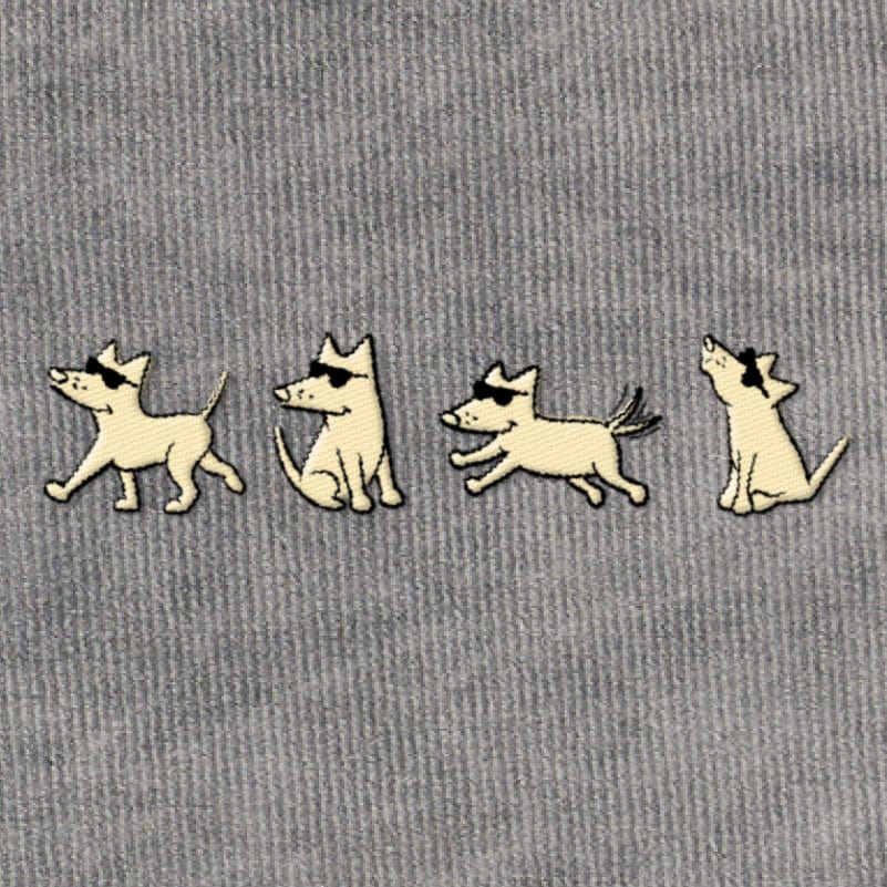 Strut Sit Run Howl - Corded Crewneck - Image 2