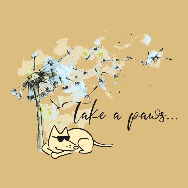 Take A Paws - Sweatshirt Pullover Hoodie - Image 2