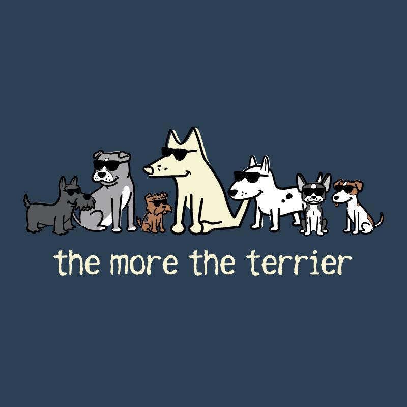 The More The Terrier - Ladies Plus V-Neck Tee - Image 2