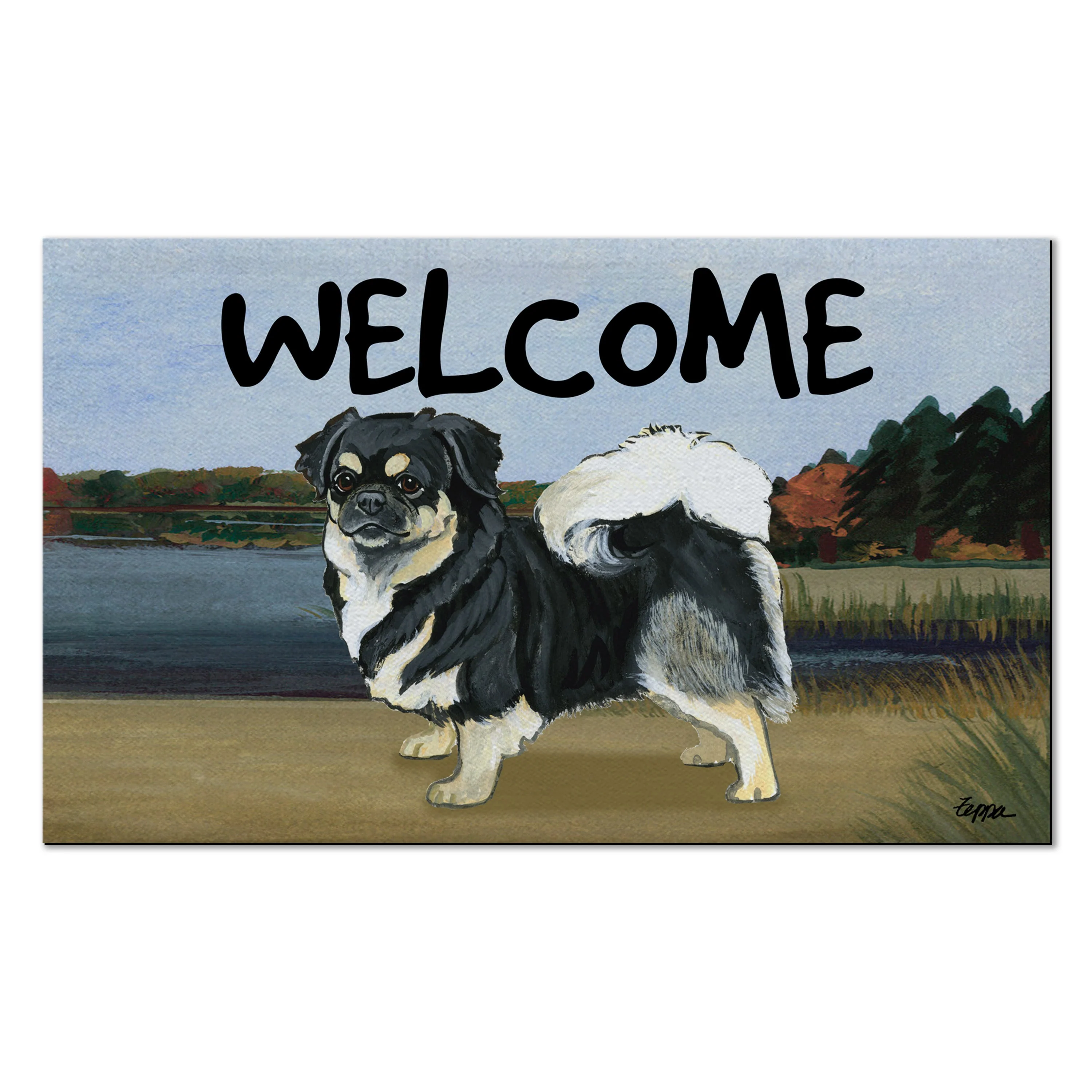 Tibetan Spaniel Welcome Mat - Image 8
