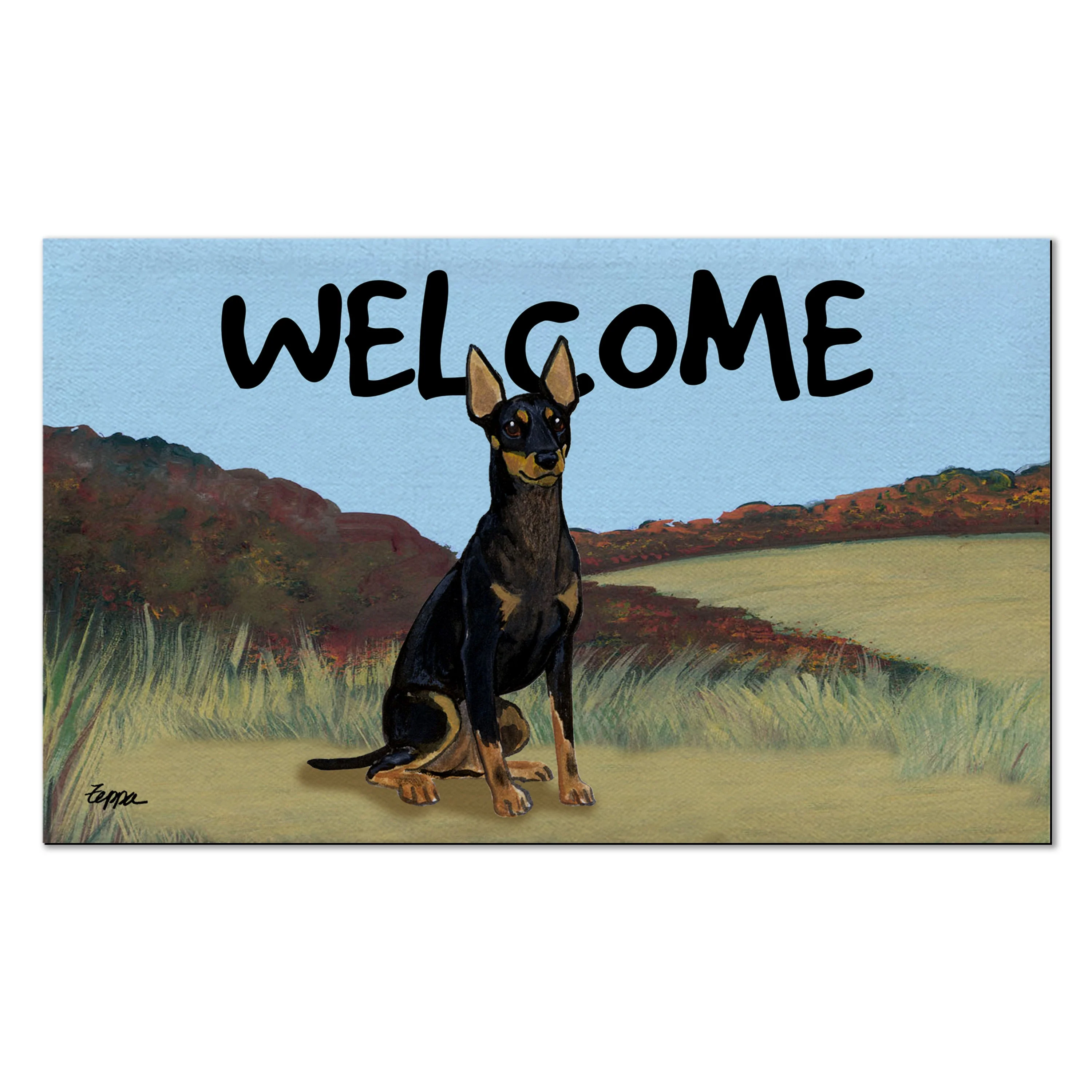 Toy Manchester Terrier Welcome Mat - Image 5
