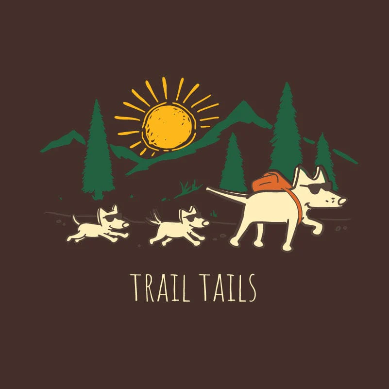 Trail Tails - Sweatshirt Pullover Hoodie - Image 2