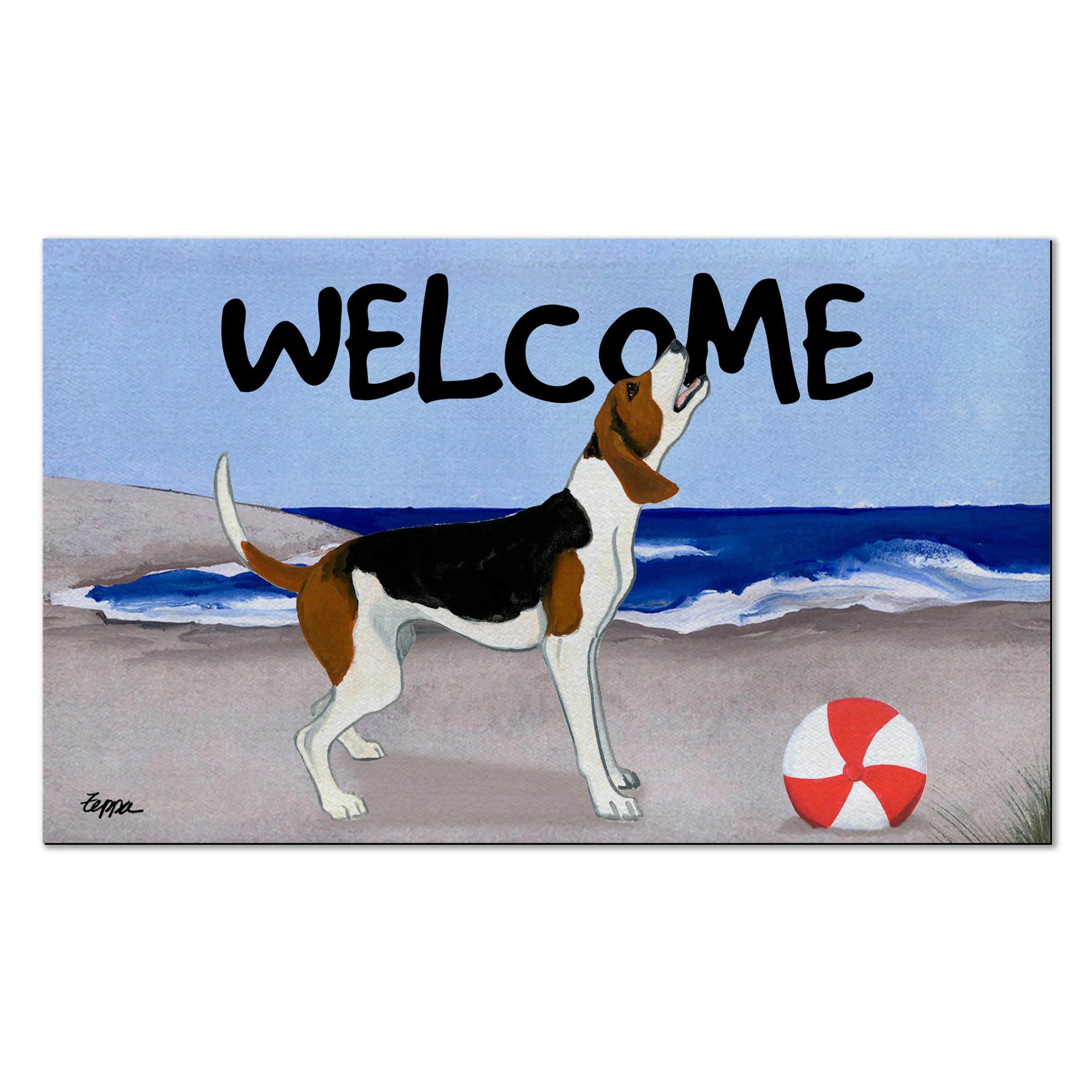 Treeing Walker Coonhound Welcome Mat - Image 6
