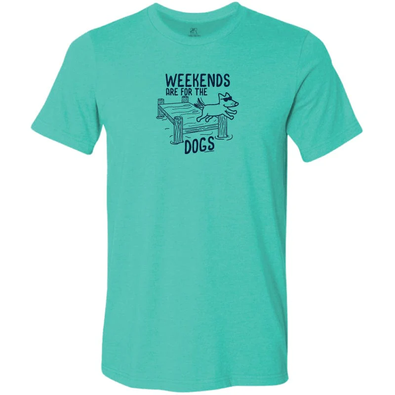 Weekends are for the Dogs - Lightweight Tee