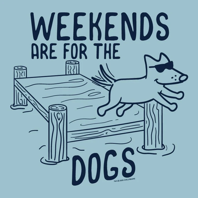 Weekends are for the Dogs - Sweatshirt Pullover Hoodie - Image 2
