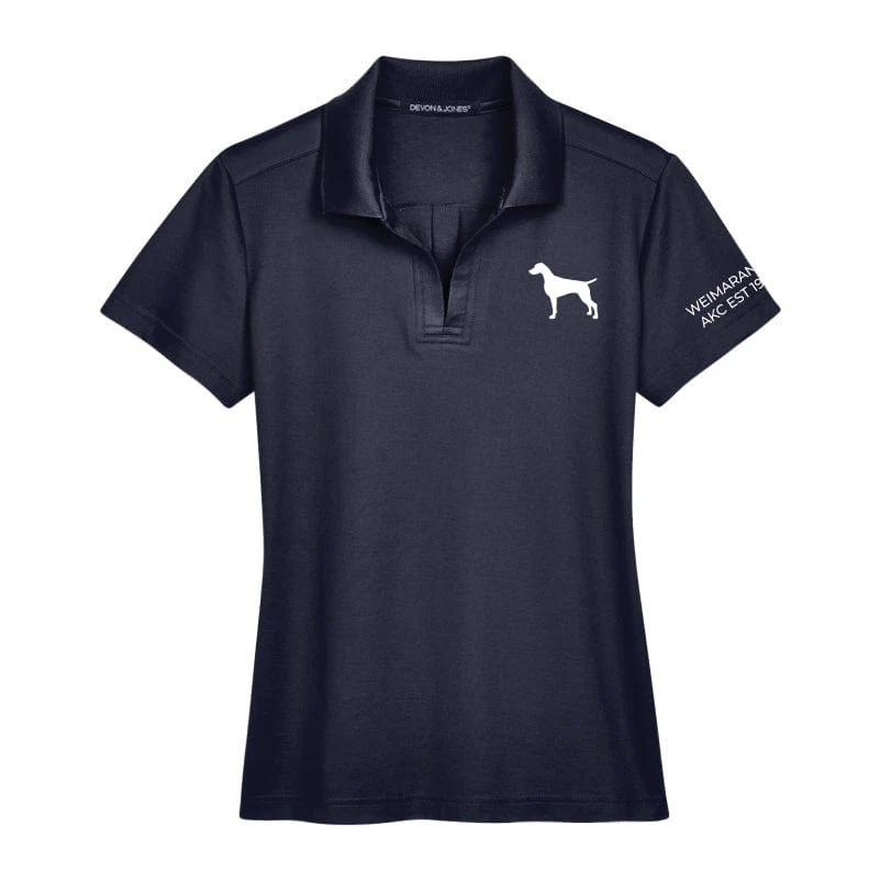 Weimaraner  Embroidered AKC Women's Polo - Image 6