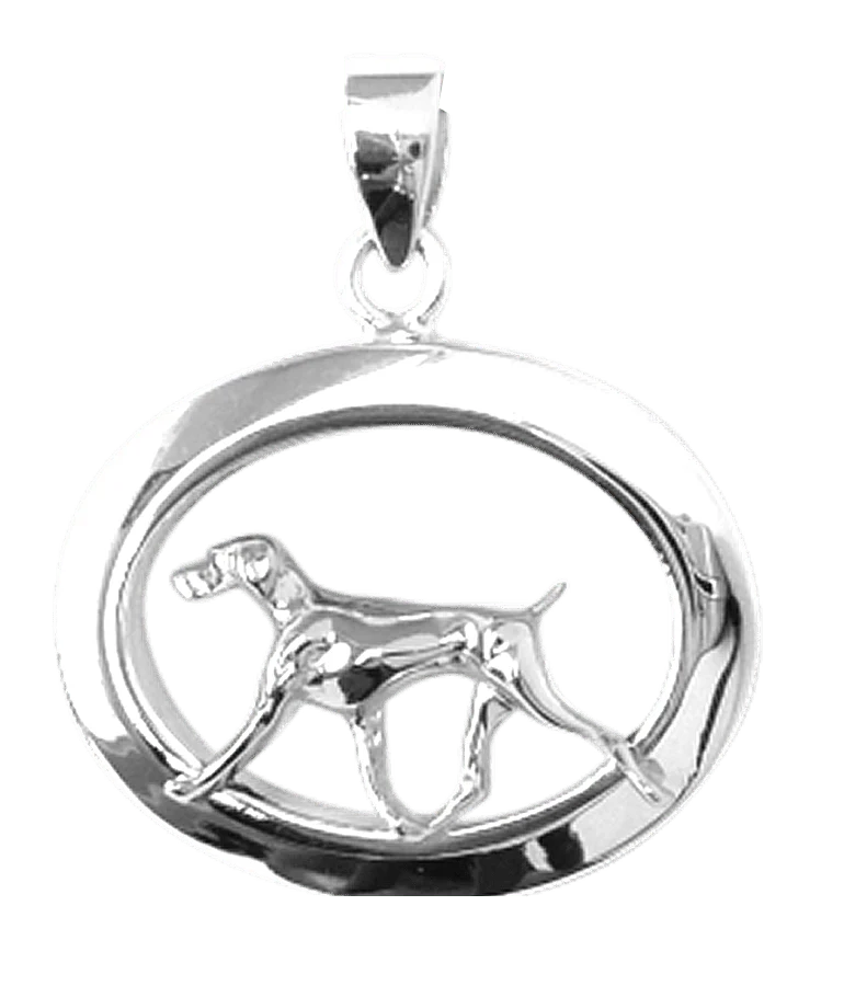 Weimaraner Oval Jewelry