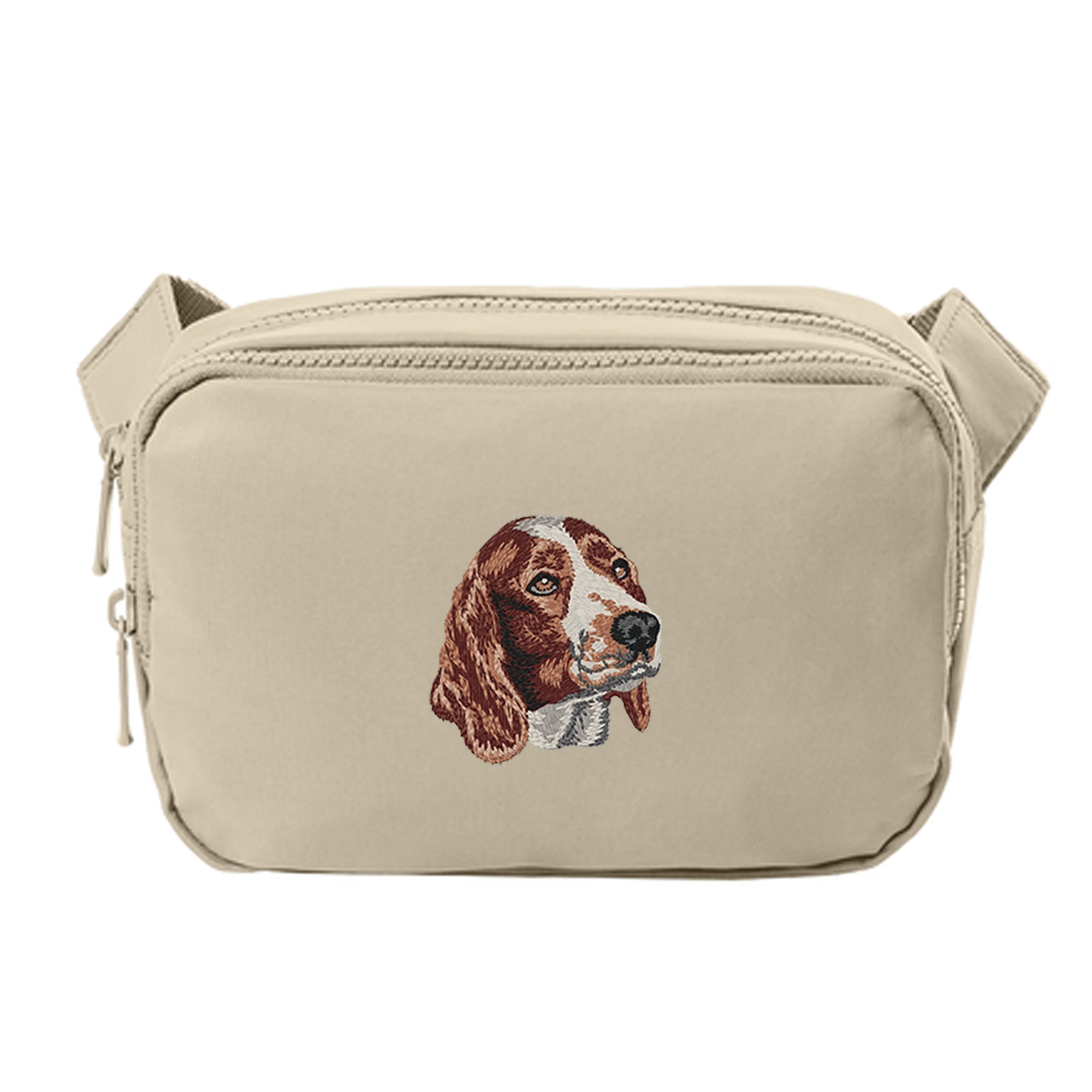 Welsh Springer Spaniel Embroidered Crossbody Bag - Image 3