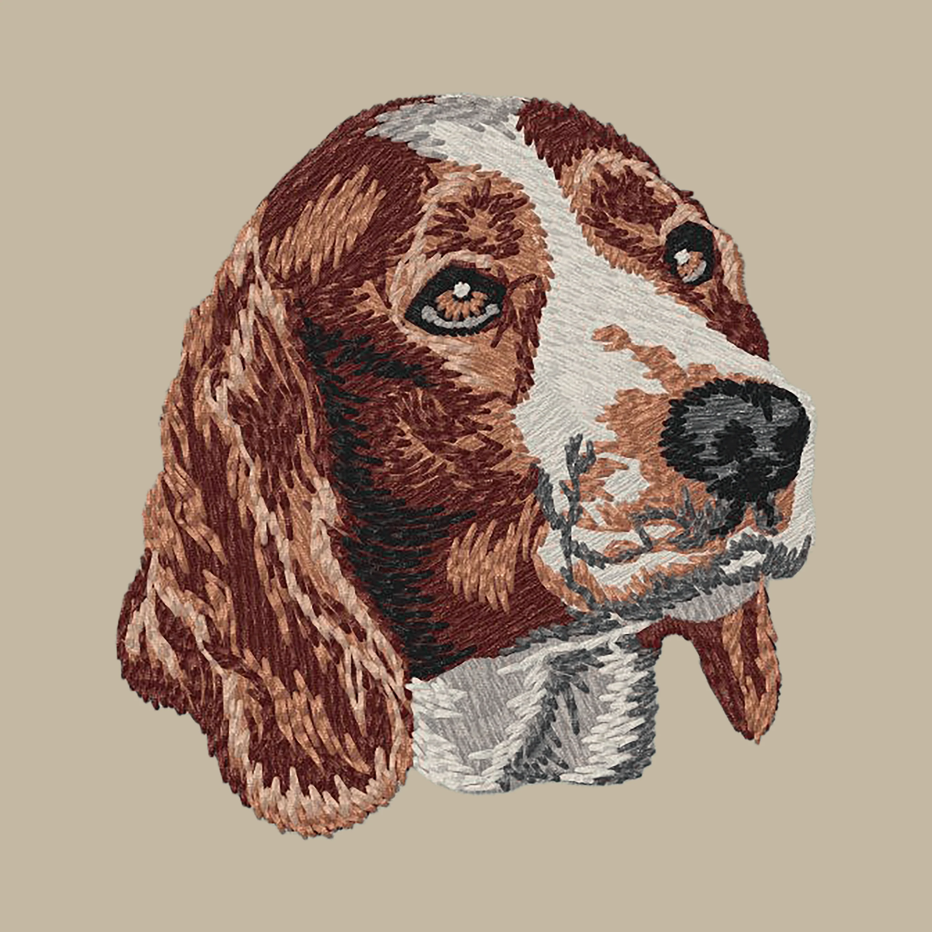 Welsh Springer Spaniel Embroidered Crossbody Bag - Image 4