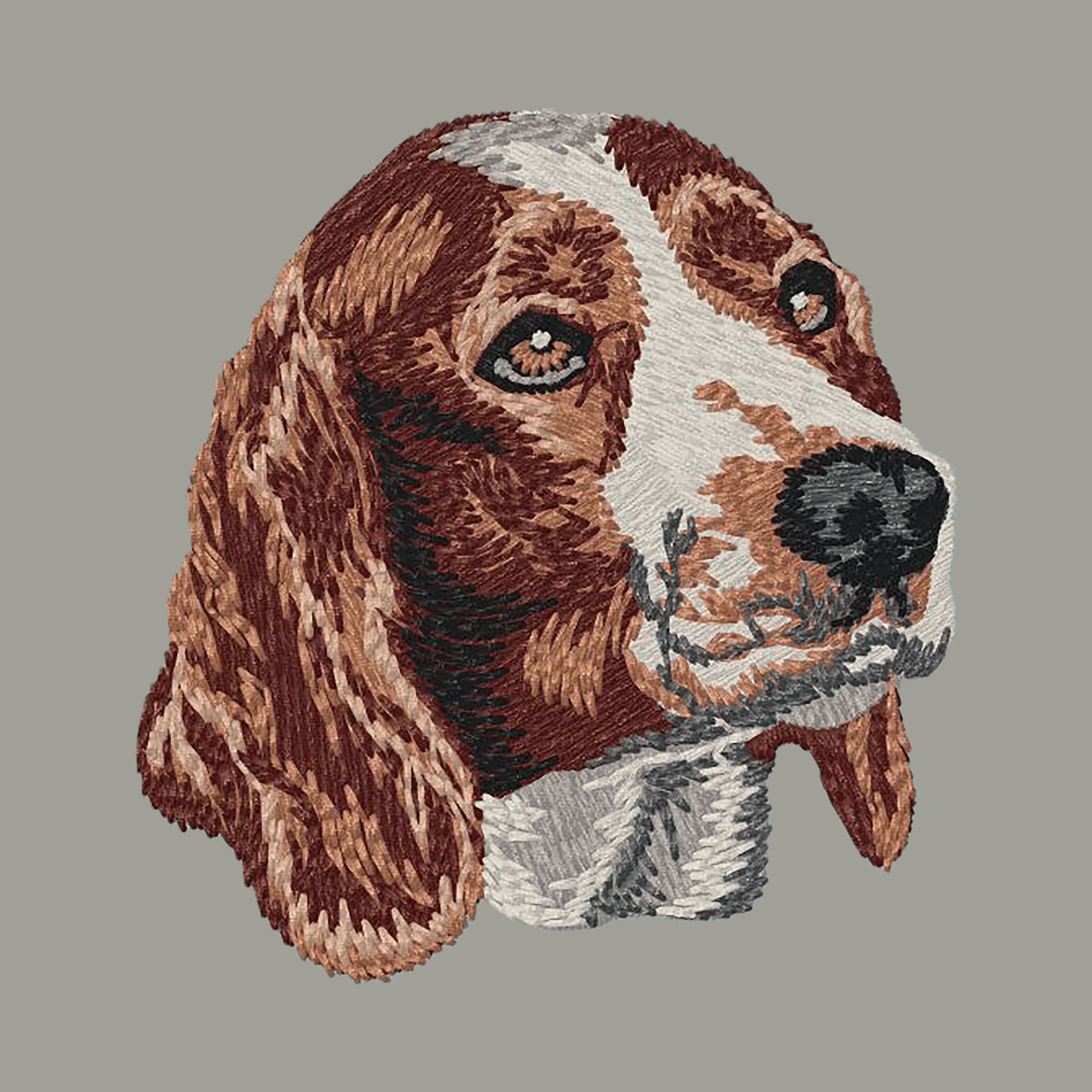 Welsh Springer Spaniel Embroidered Sweatshirt Hoodie - Image 6