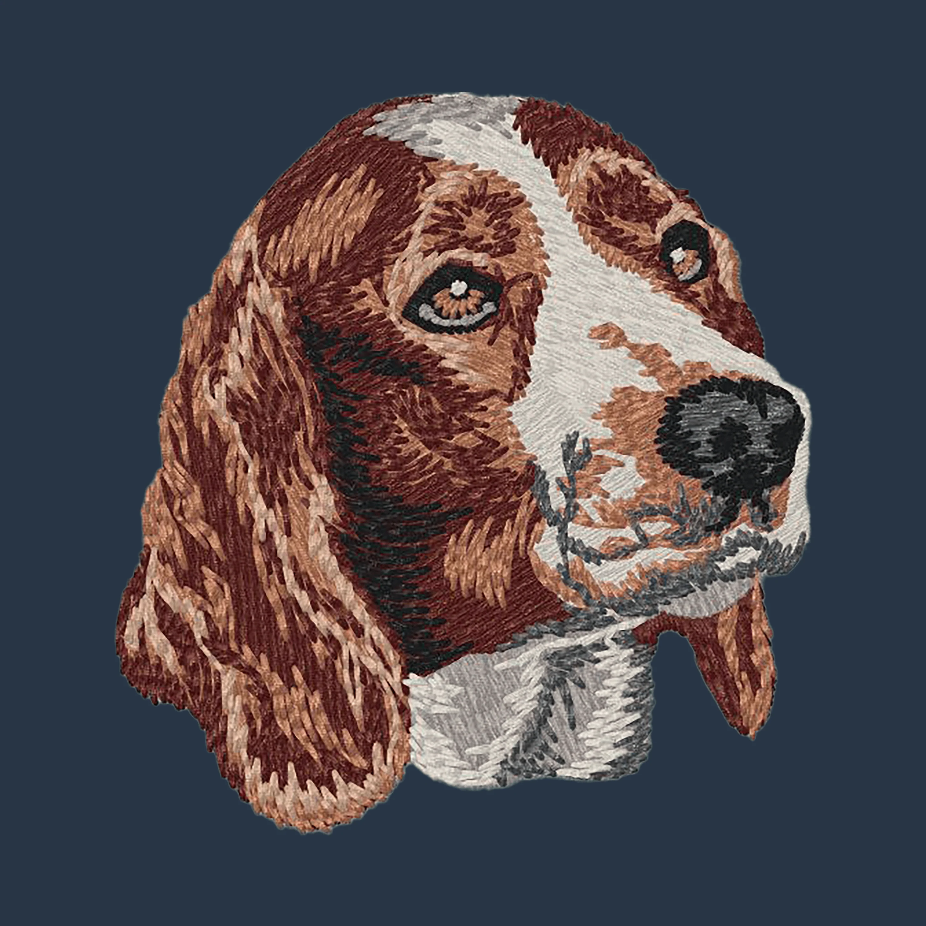 Welsh Springer Spaniel Embroidered Wearable Blanket - Image 6