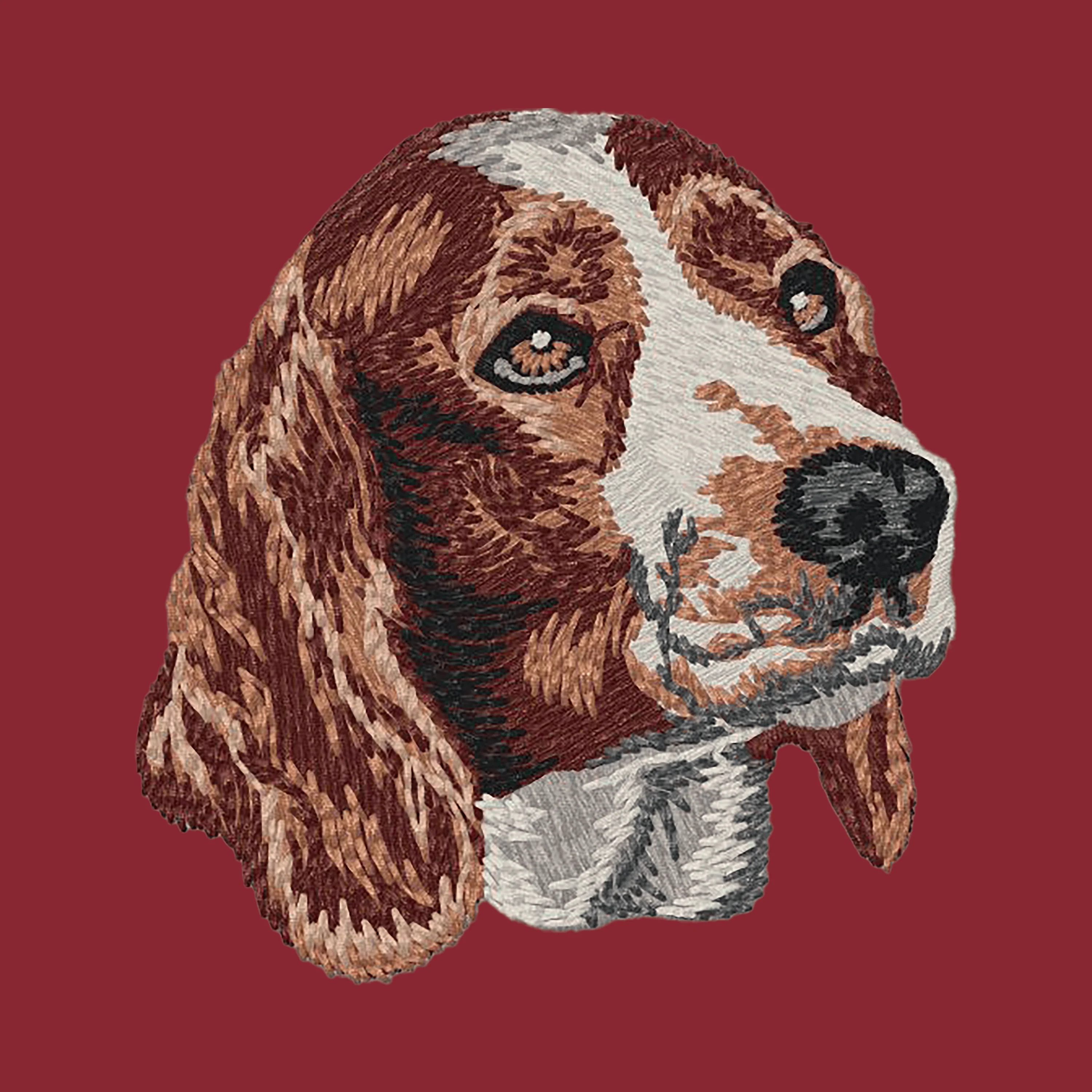 Welsh Springer Spaniel Embroidered Wearable Blanket - Image 8