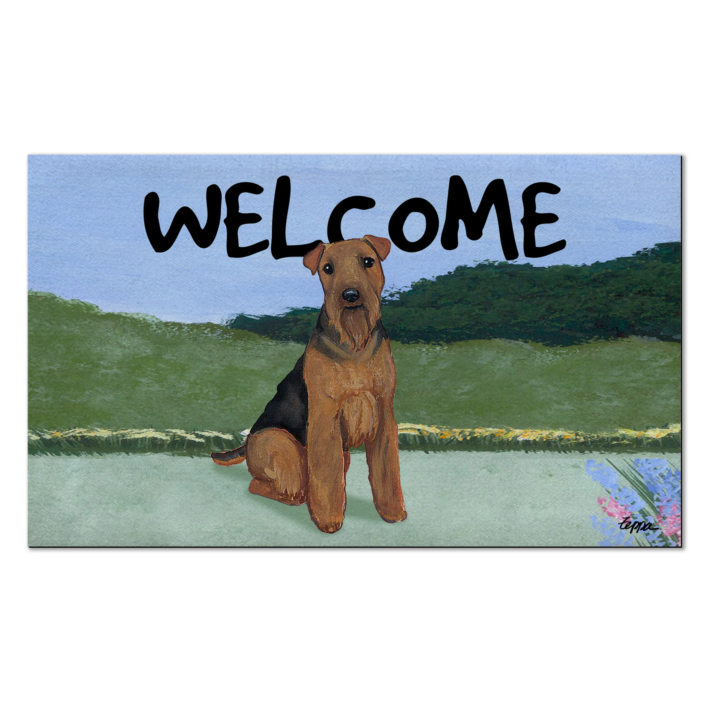 Welsh Terrier Welcome Mat - Image 2