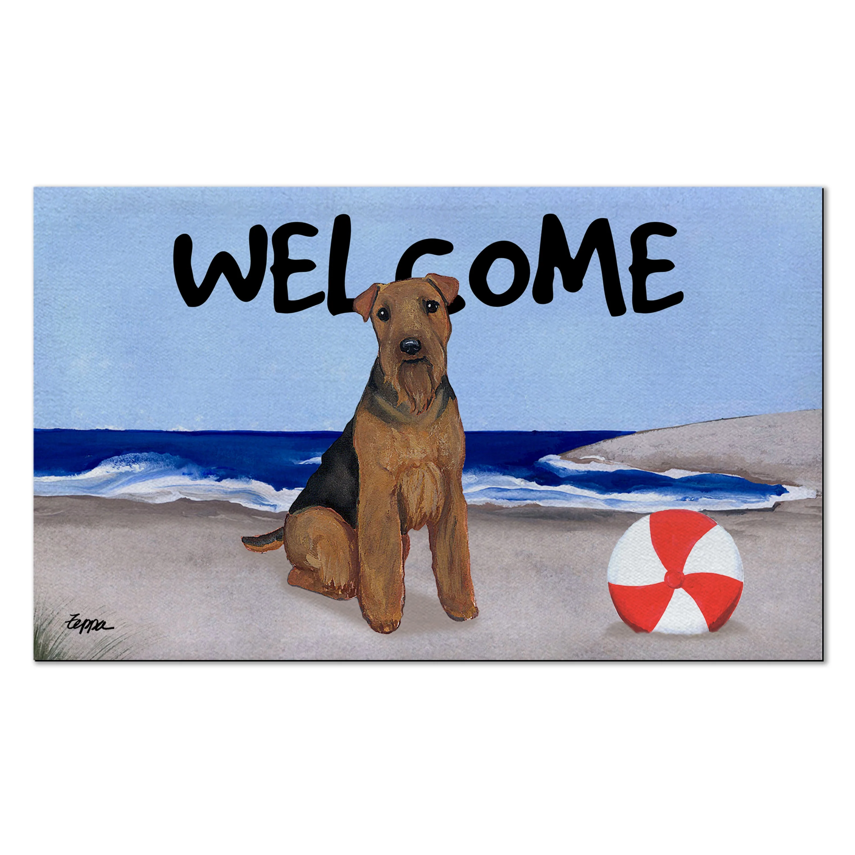 Welsh Terrier Welcome Mat - Image 6