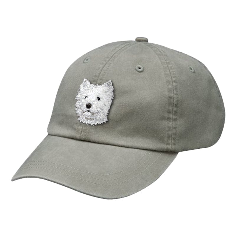 West Highland White Terrier Embroidered Baseball Cap - Image 2