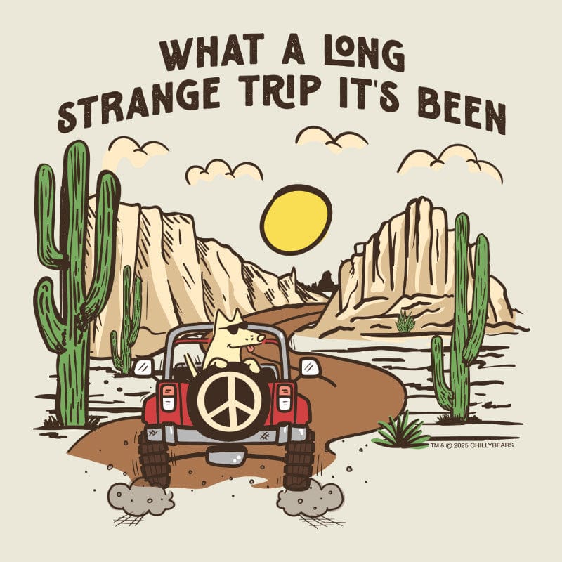 What a Long Strange Trip Its Been - Ladies T-Shirt V-Neck - Image 4