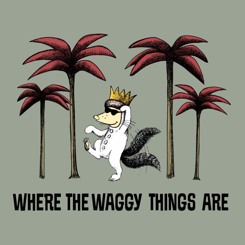 Where The Waggy Things Are - Classic Tee - Image 2