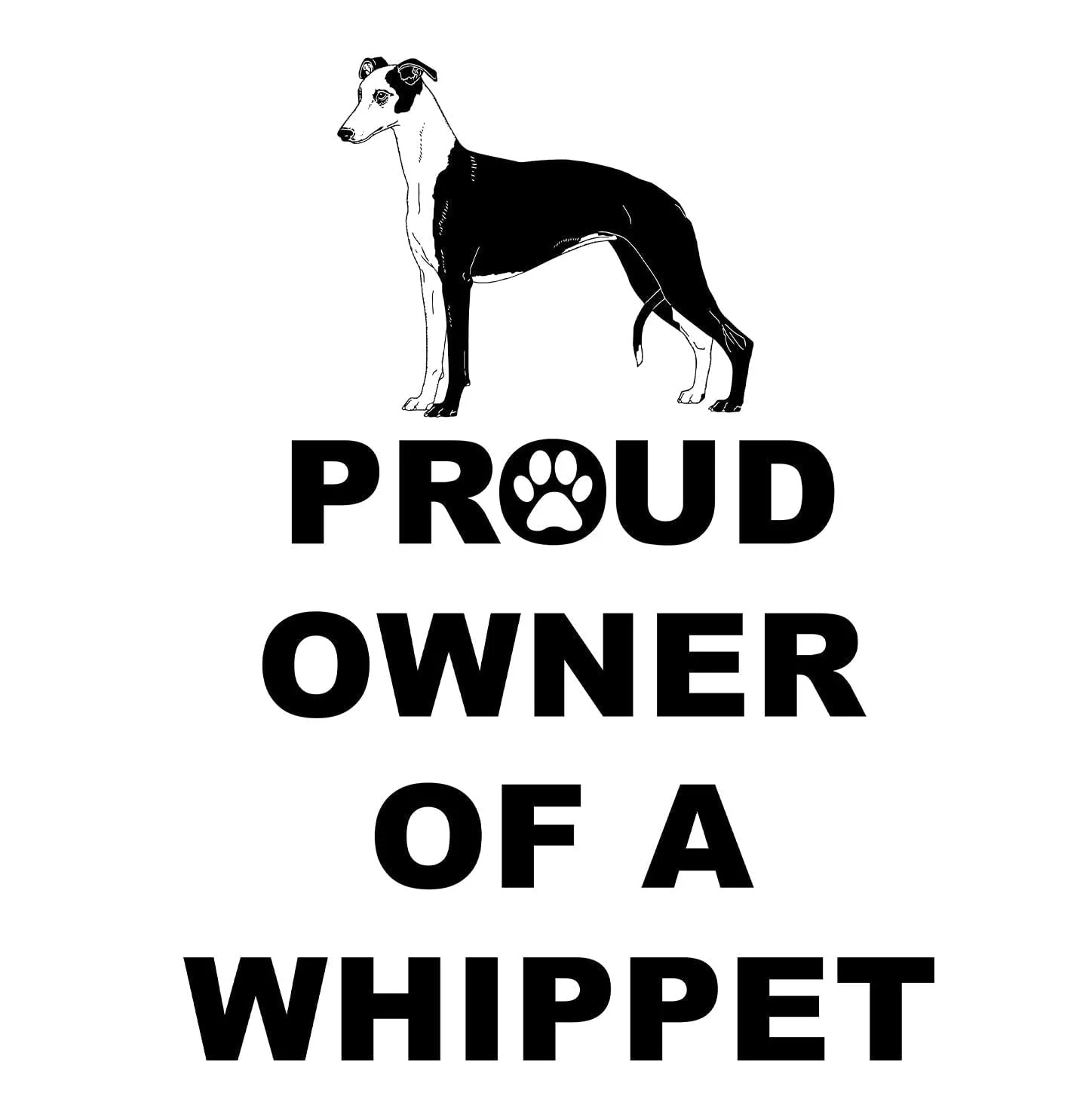 Whippet Proud Owner - Women's V-Neck T-Shirt - Image 2