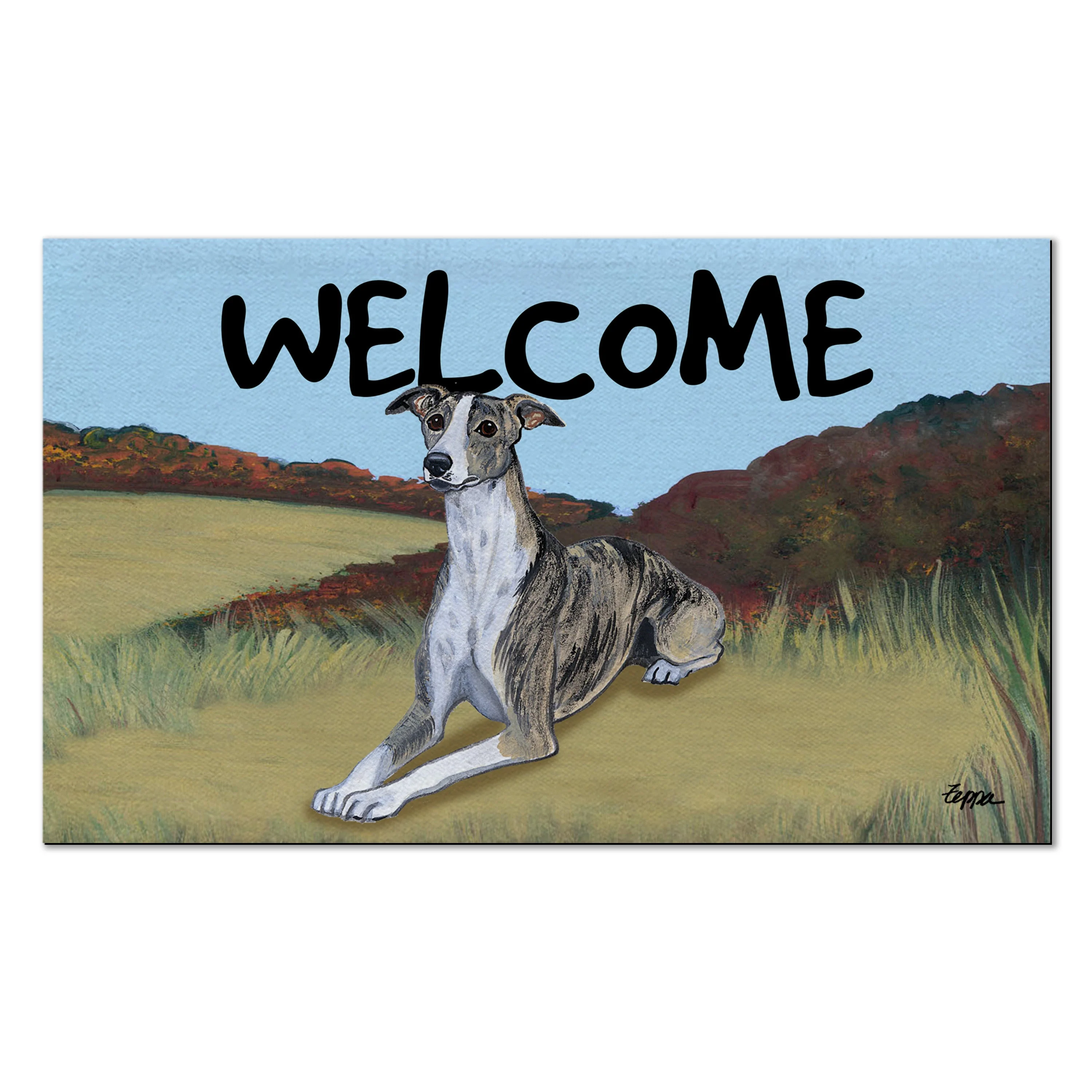 Whippet Welcome Mat - Image 4