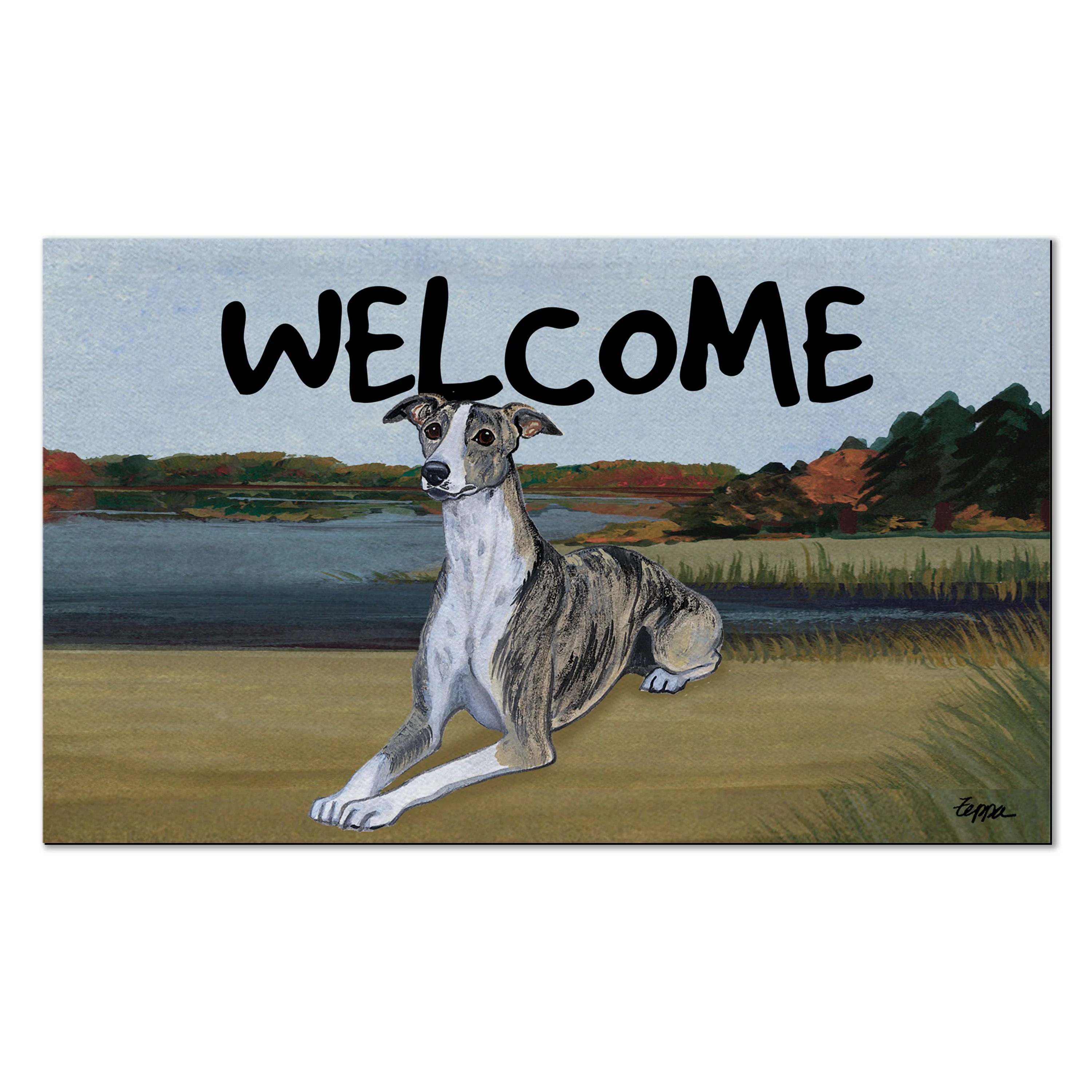 Whippet Welcome Mat - Image 5