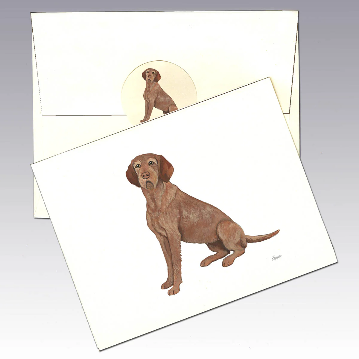 Wirehaired Vizsla Note Cards