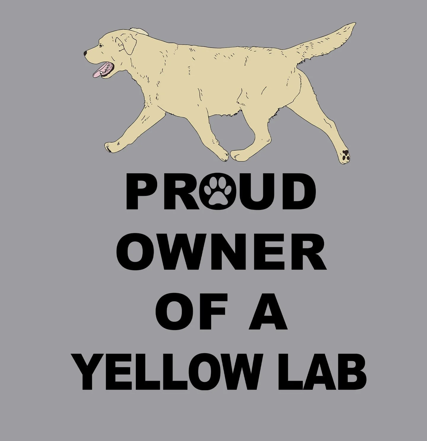 Yellow Labrador Retriever Proud Owner - Women's V-Neck T-Shirt - Image 2