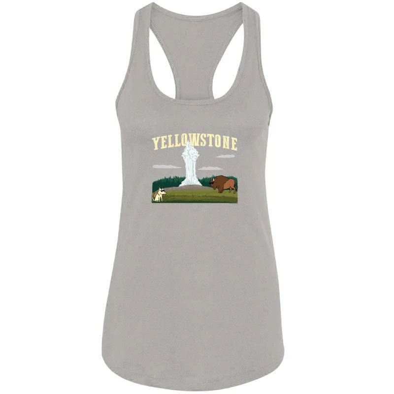 Yellowstone - Ladies Racerback Tank Top