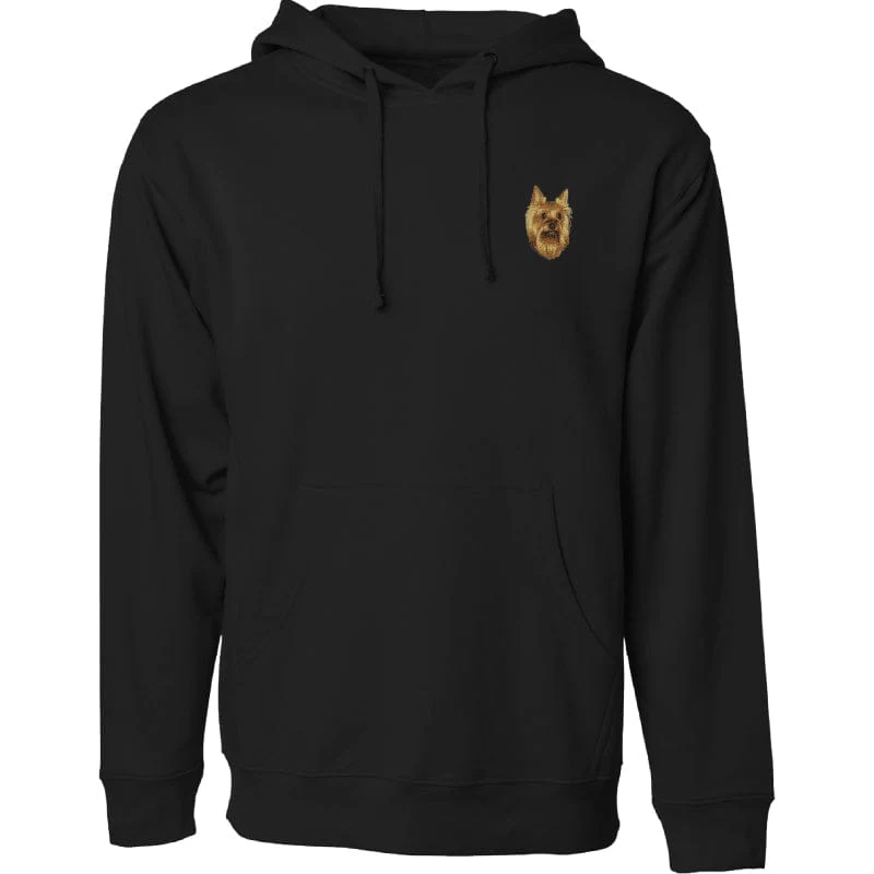 Yorkshire Terrier Embroidered Sweatshirt Hoodie