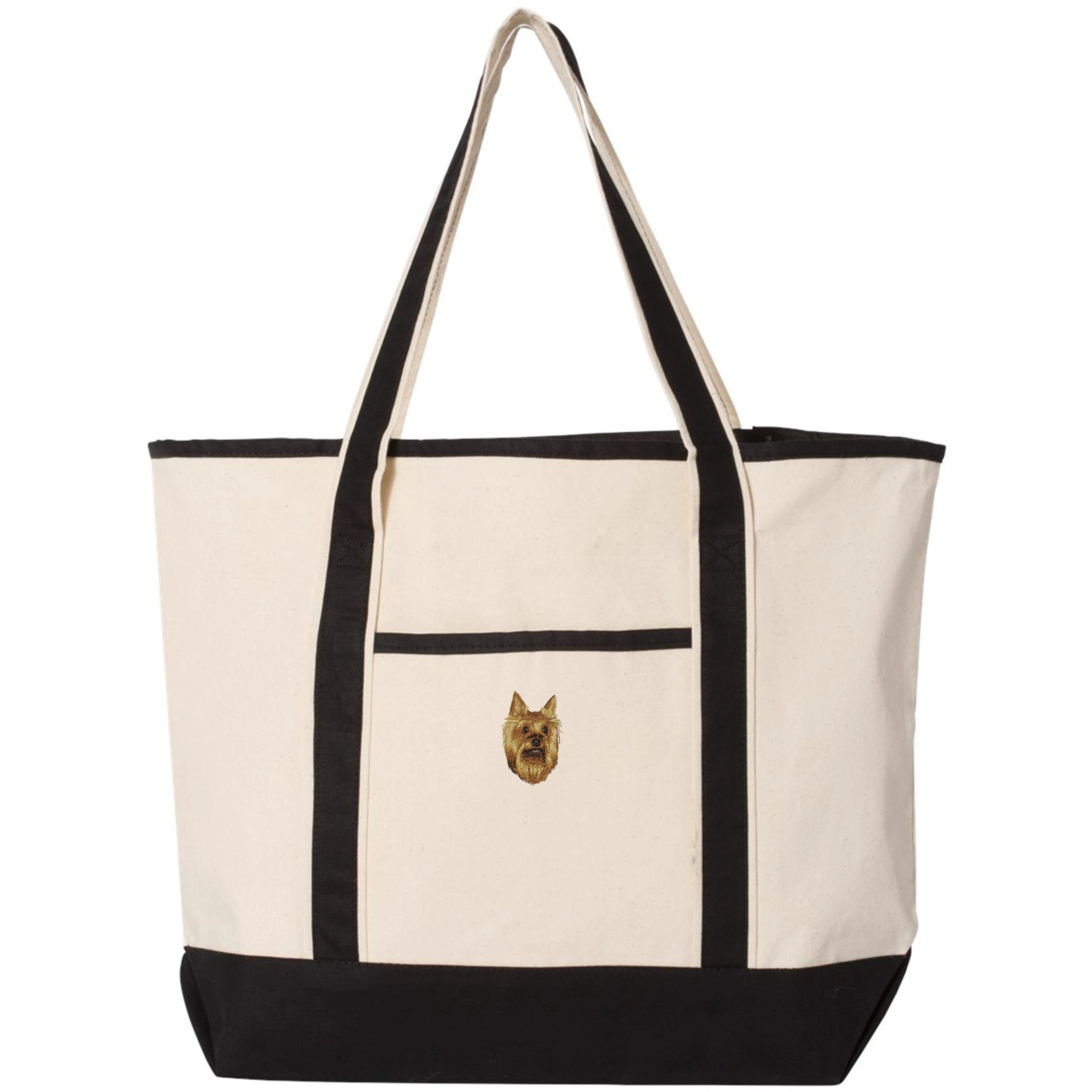 Yorkshire Terrier Embroidered Tote